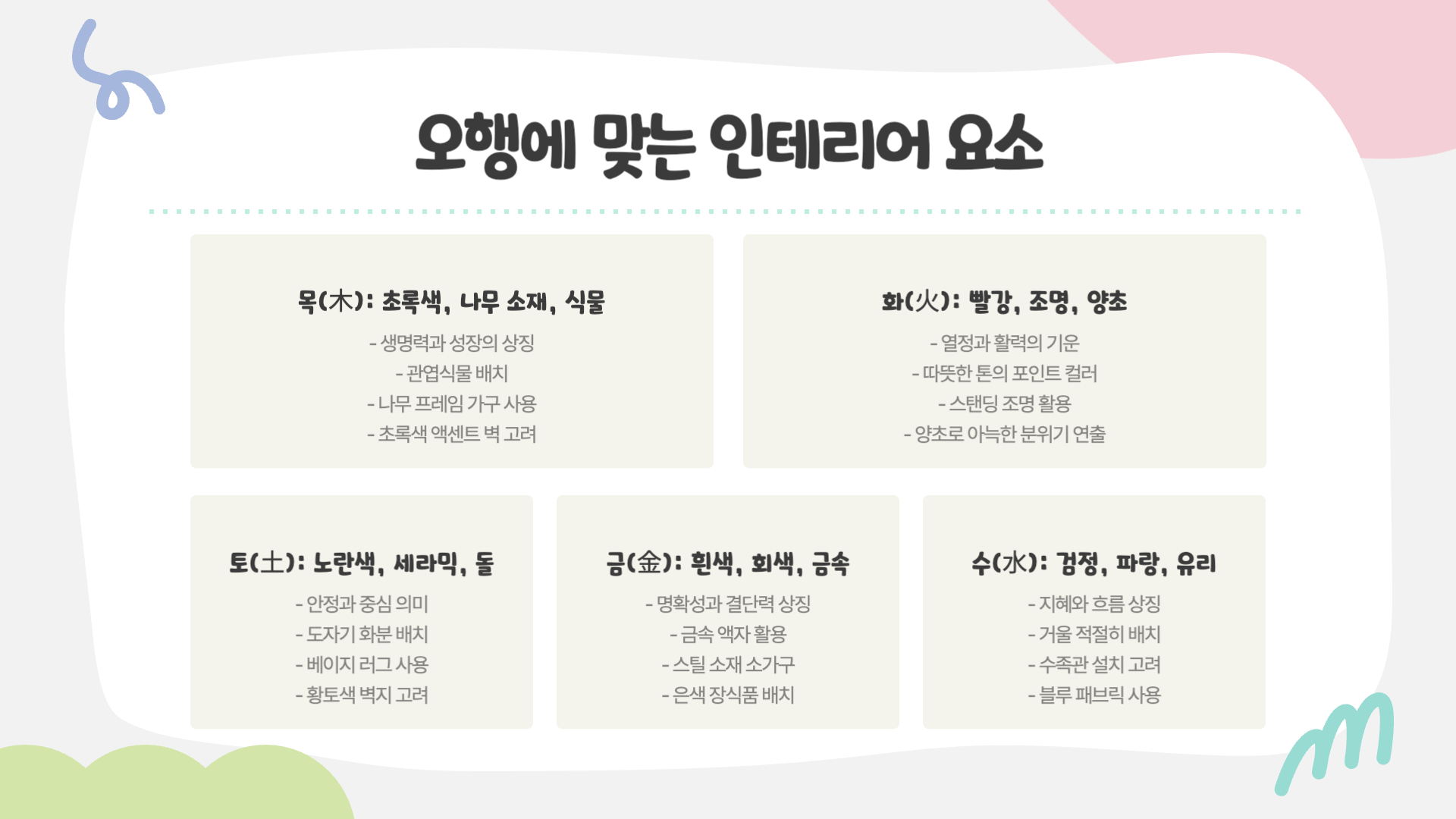 풍수지리로 완성하는 인테리어