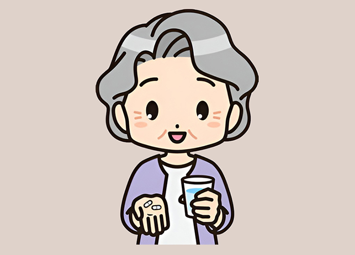 면역유산균-와이셀라를-섭취하는-여성