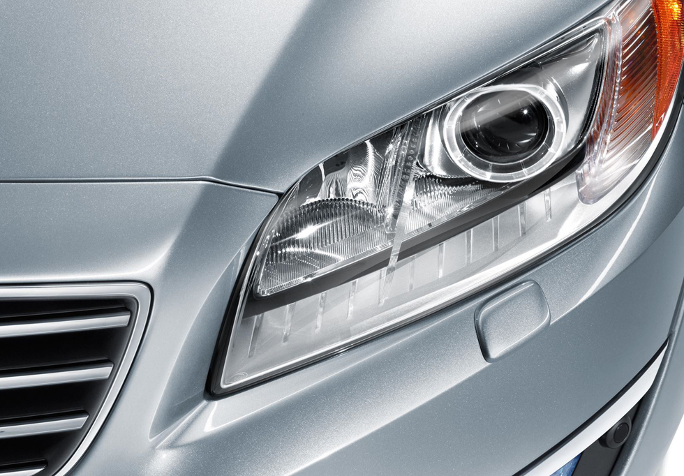 2016년식 볼보 S80 헤드라이트 디자인