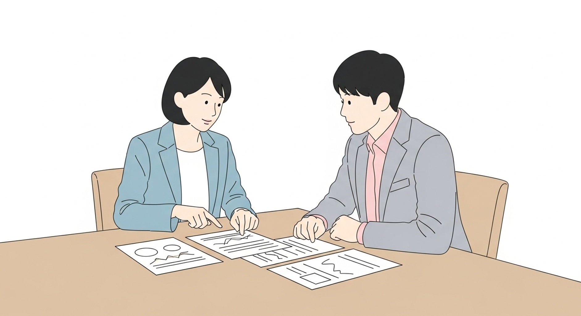 고용센터를 방문해 상담받는 여성, 현장 절차를 숙지해야 합니다.