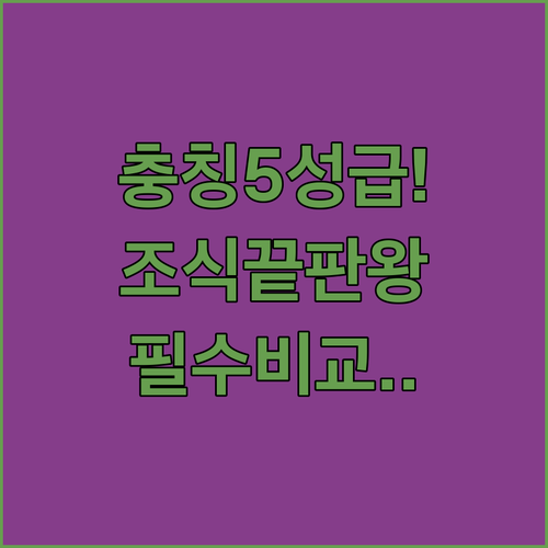 중국 충칭 여행 숙소 추천 5성급 호..