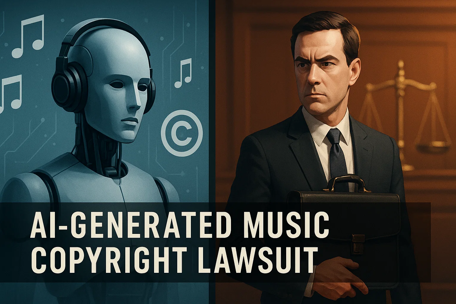 ai 음악 저작권 문제 비교 사진