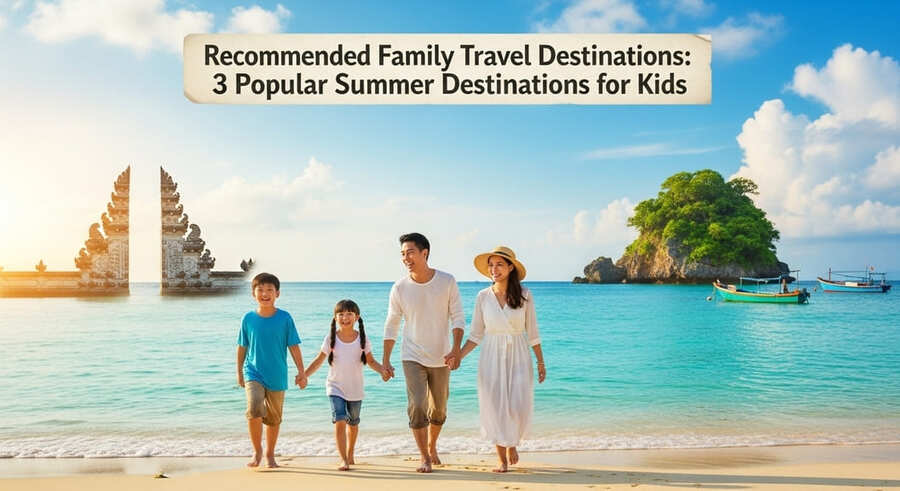 요즘 뜨는 가족 해외여행지 추천: 아이와 함께 떠나는 여름 인기 여행지 3곳