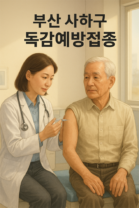 부산 사하구 독감예방접종 이미지