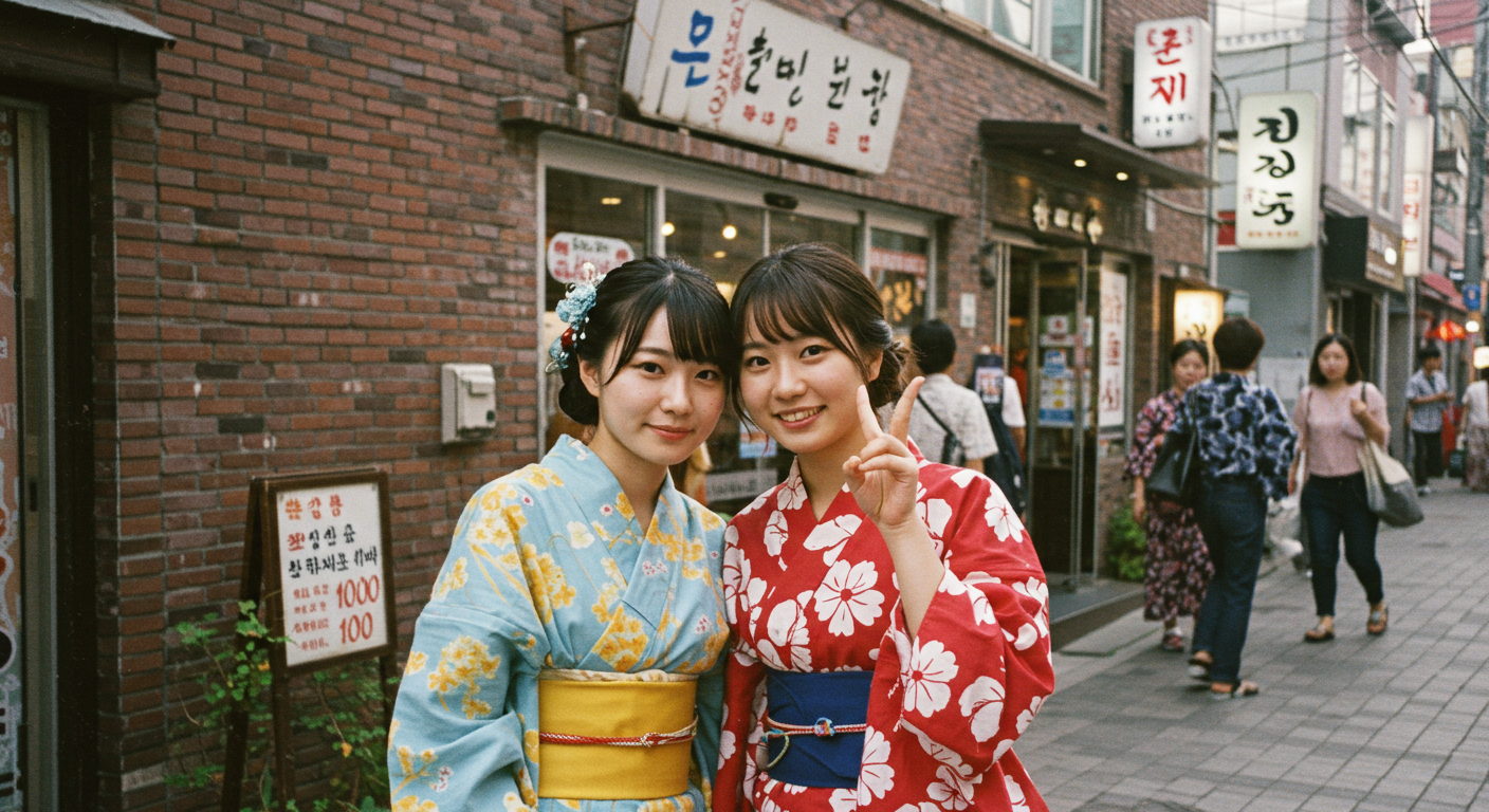 일본 여자친구 