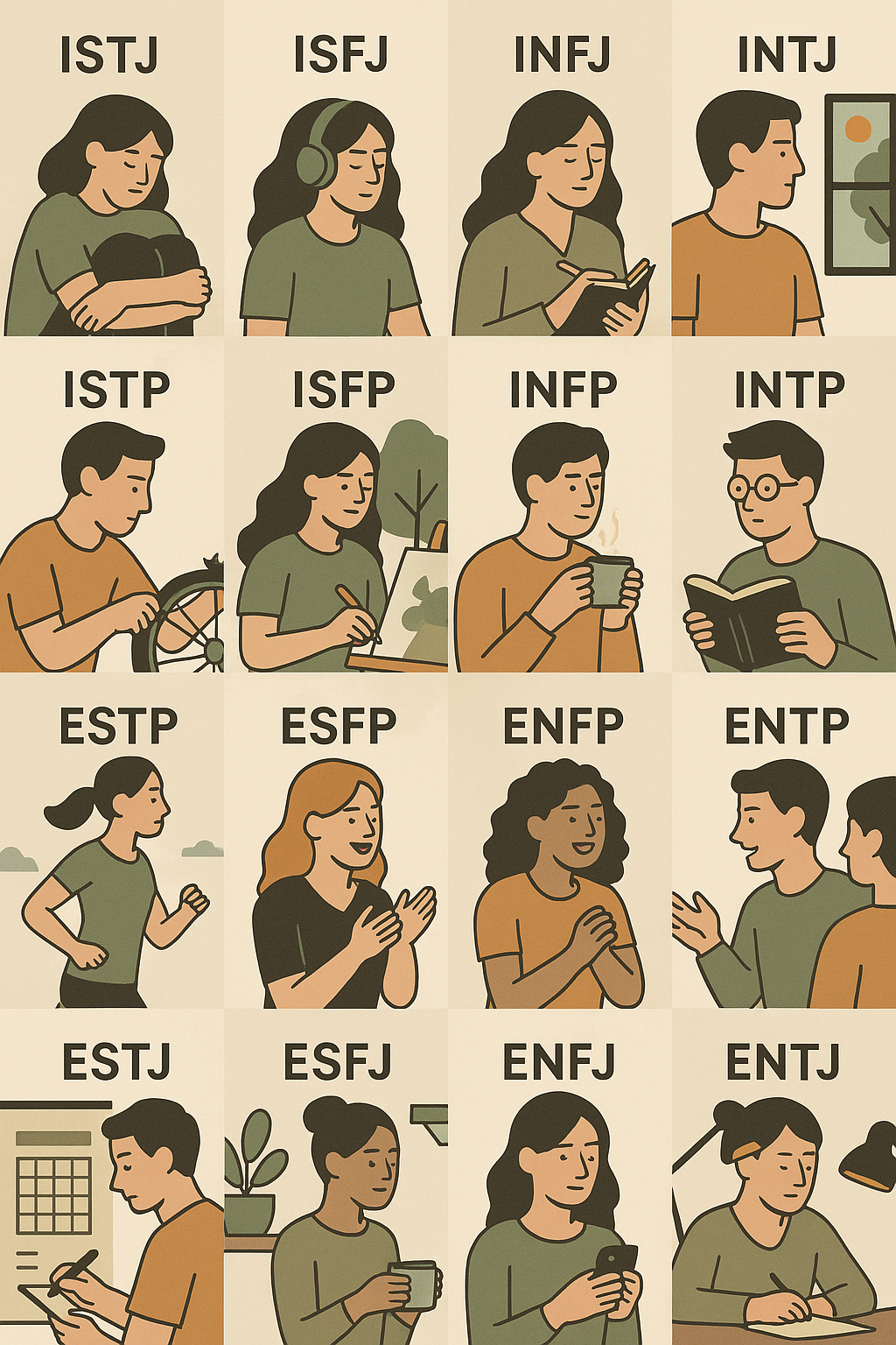 스트레스 회복, MBTI 유형마다 이렇게 달라요 - 실전 루틴 총정리