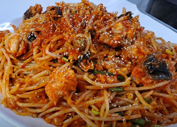 핸썸즈 경동시장 아귀찜 맛집