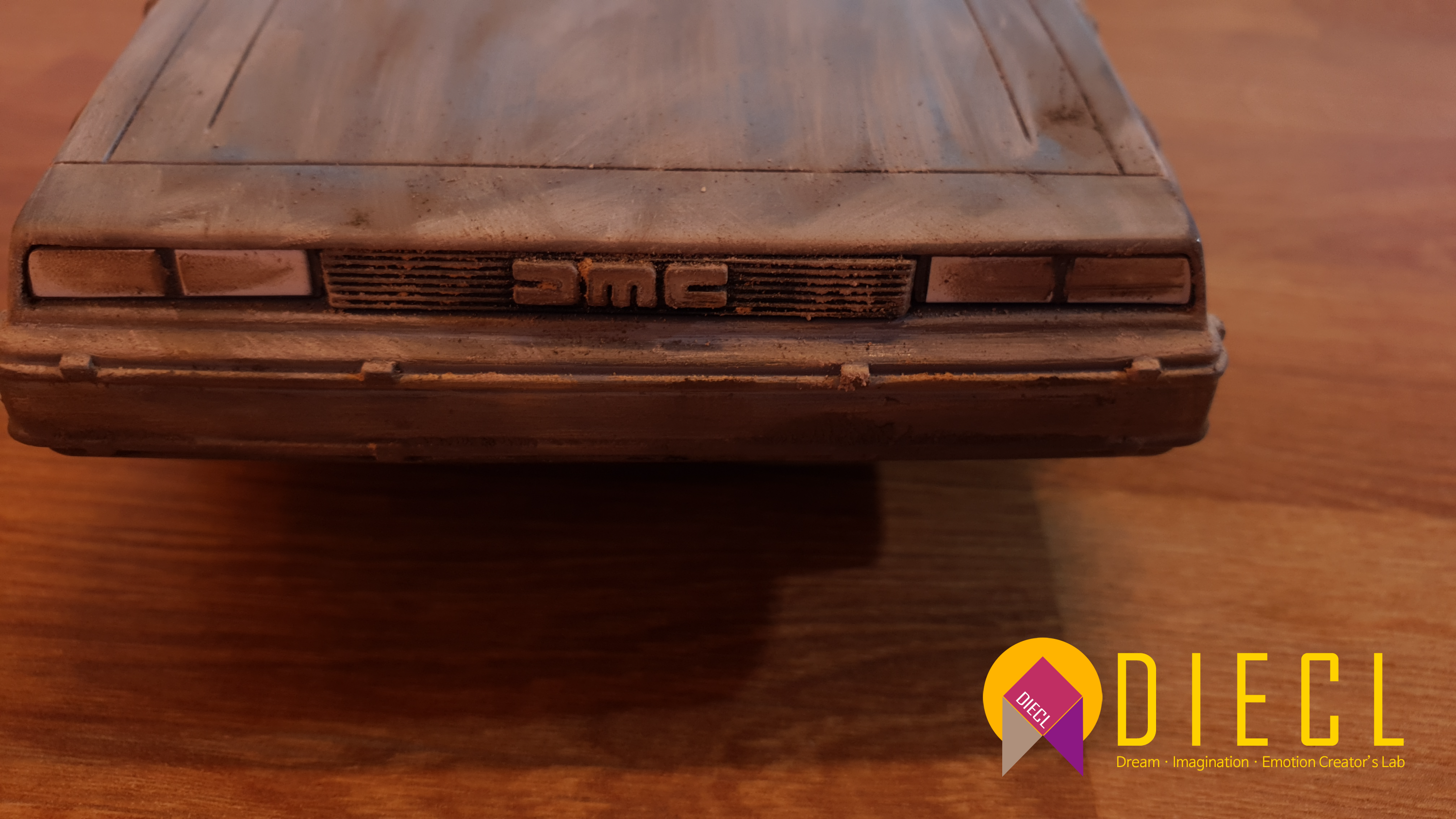 NECA Delorean, Back to the future, BTTF, Polishing, Detail Up, 백투더퓨처, 드로리안, 웨더링, Weathering, 타미야 에나멜