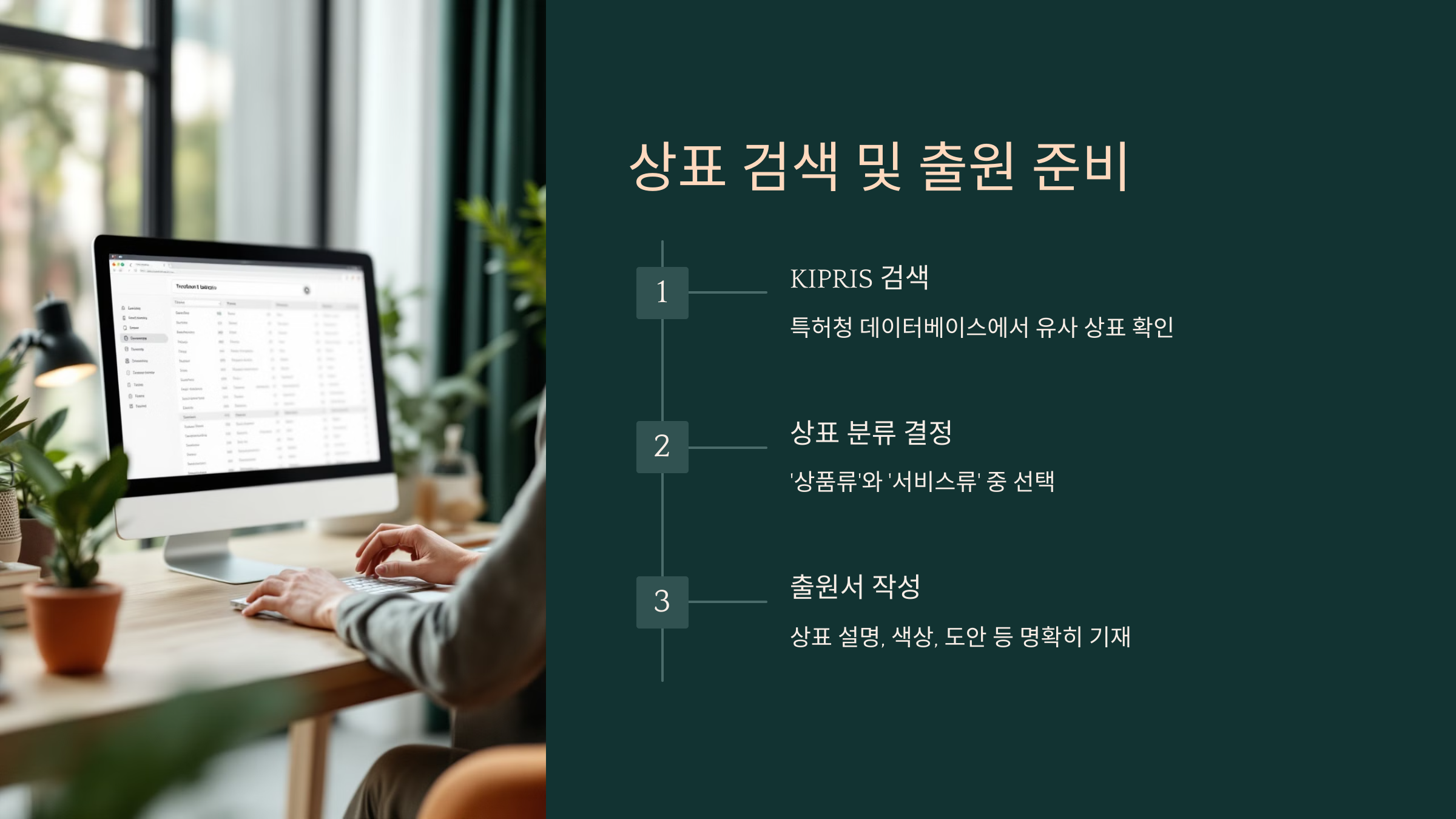 상표 검색 및 출원 준비