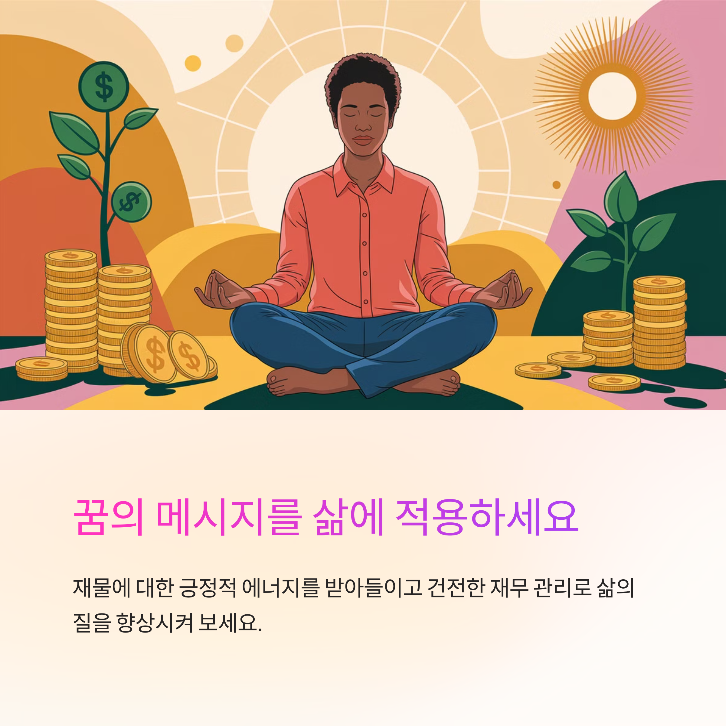 지갑이 가득 차 있는 꿈