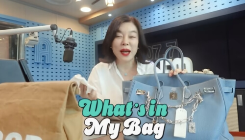 최화정 에르메스 커스텀 가방