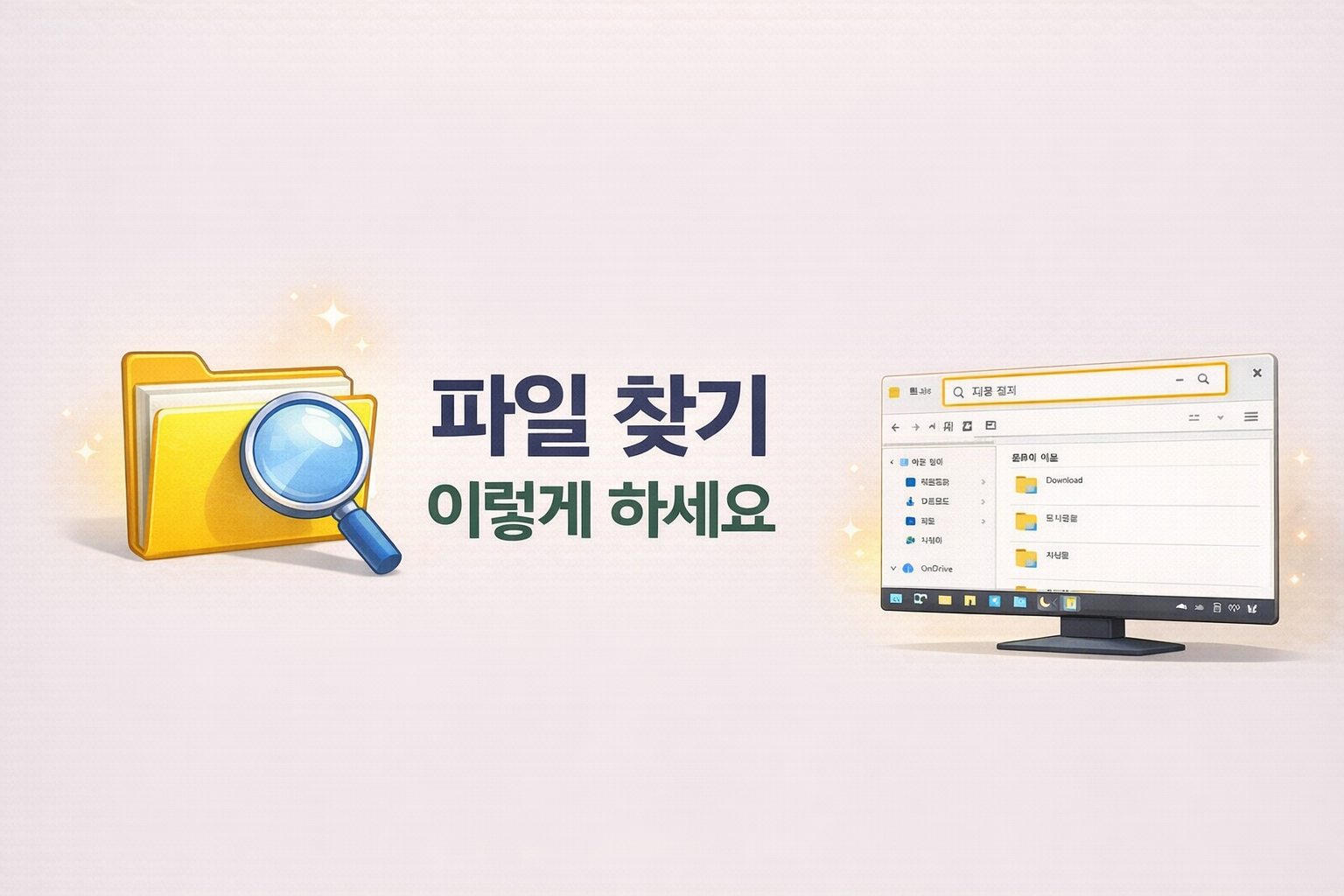 윈도우 파일 탐색기 활용 팁