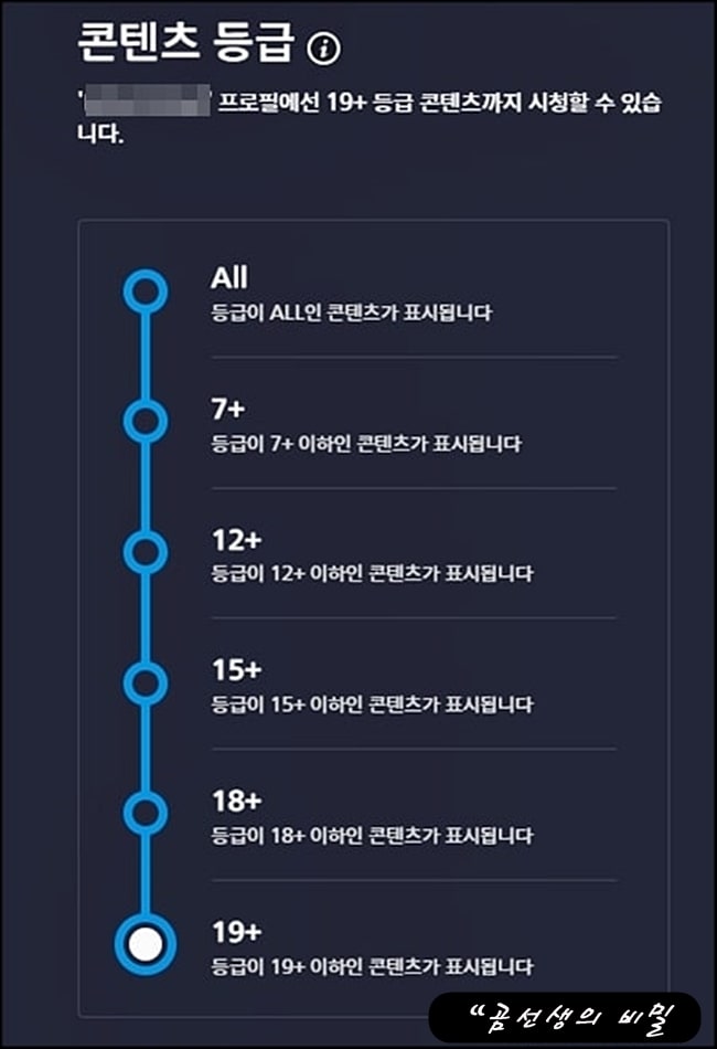 디즈니플러스-등급제한해제-성인인증-방법-9