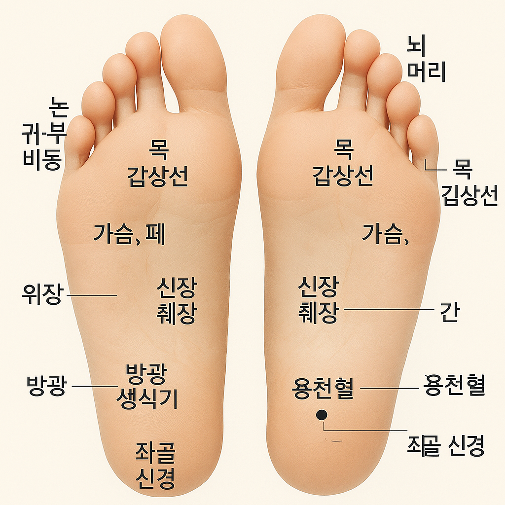 발바닥 경락파스 허리통증 관련 사진