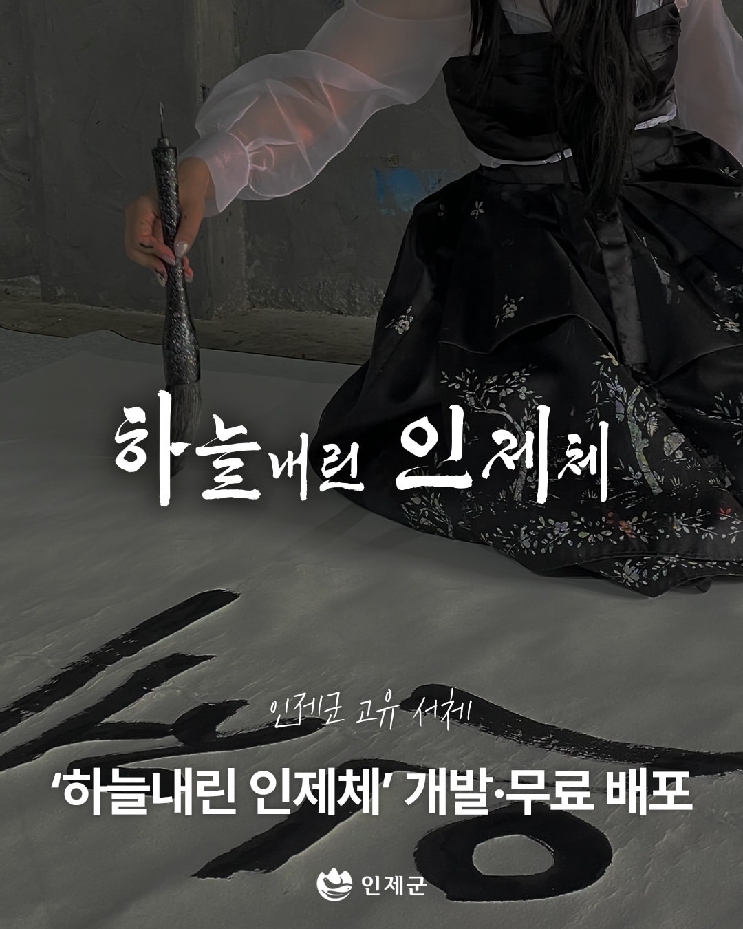 하늘내린 인제체