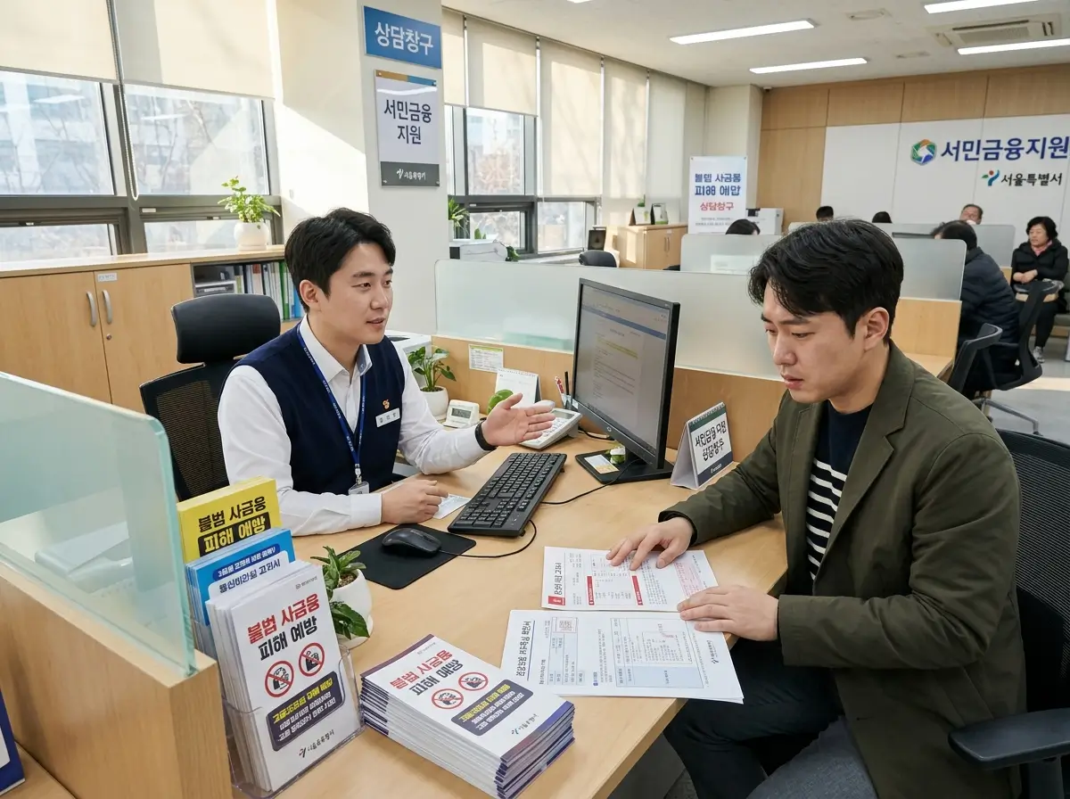 무직자 정부 지원 대출 전산 심사 통과 매뉴얼과 통신 등급 산출 기준선을 모바일로 확인하는 사용자