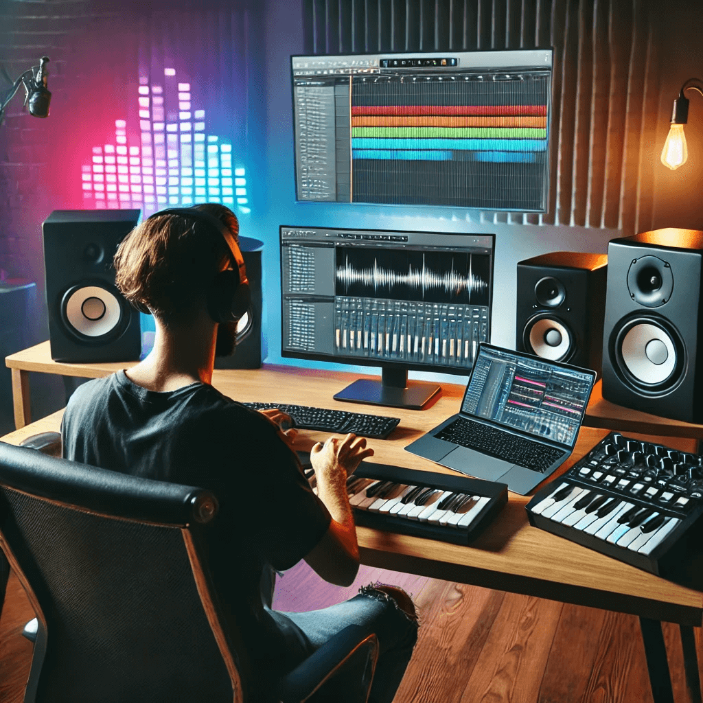 음악과 비트관련 이미지