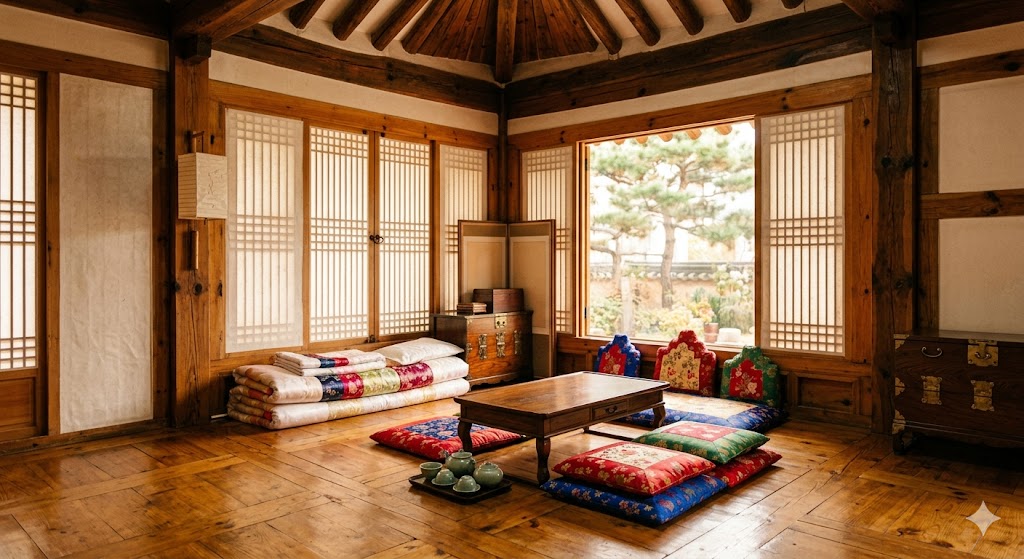 전통 온돌방에서 느끼는 특별한 하룻밤