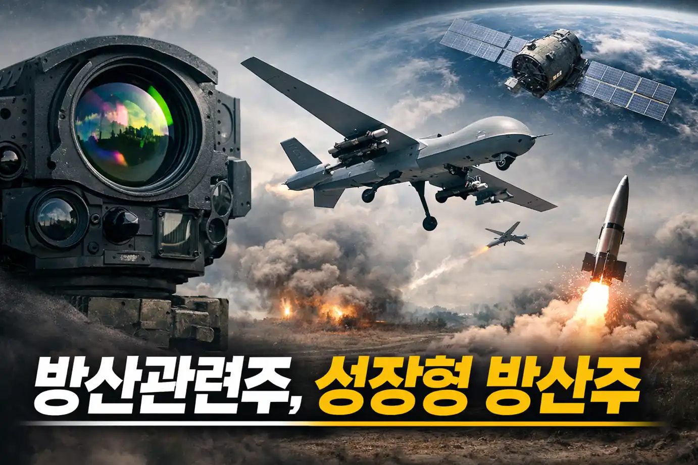 방산관련주, 성장형 방산주