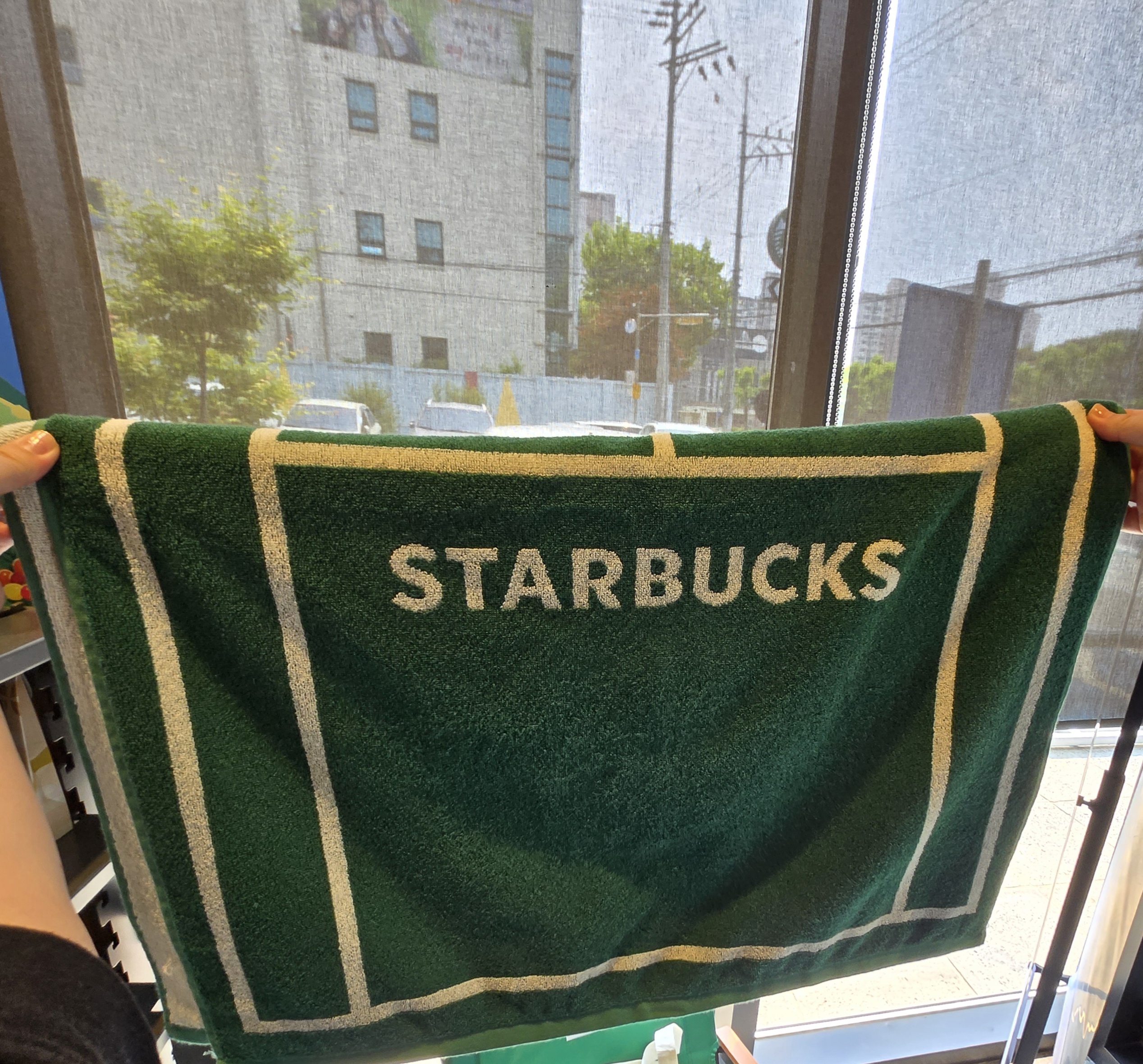 스타벅스 여름 e-Frequency 트렌타월 수건