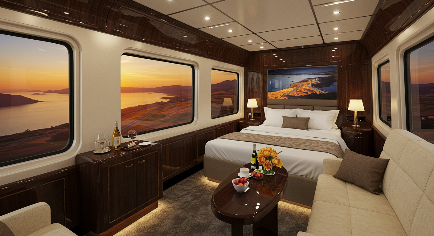 &ldquo;해랑열차 VIP 스위트룸, 예약 성공하면 인생 여행 확정!&rdquo;