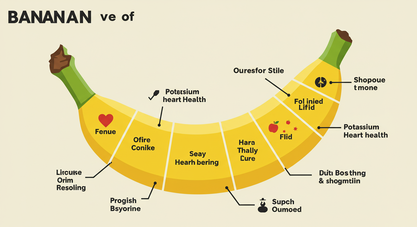 바나나의 영양소는 무엇인가요? 📝