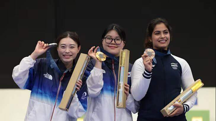 파리올림픽 사격 국가대표팀 선수, 경기 결과, 일정 중계