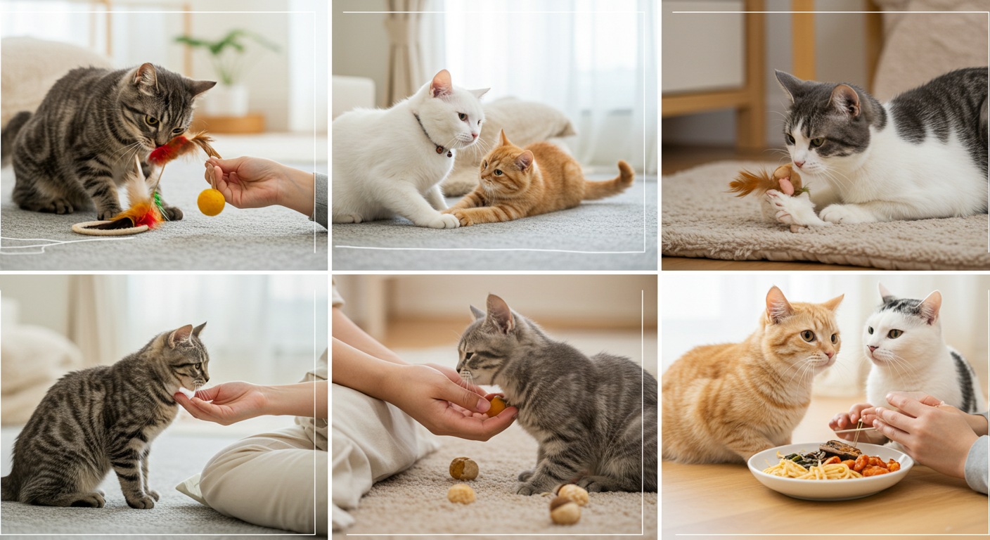 고양이와친해지기