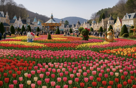 에버랜드 튤립축제