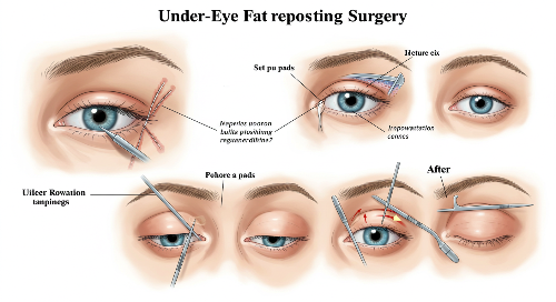 눈 주변 지방 재배열 필요 (눈 밑 지방 재배치)