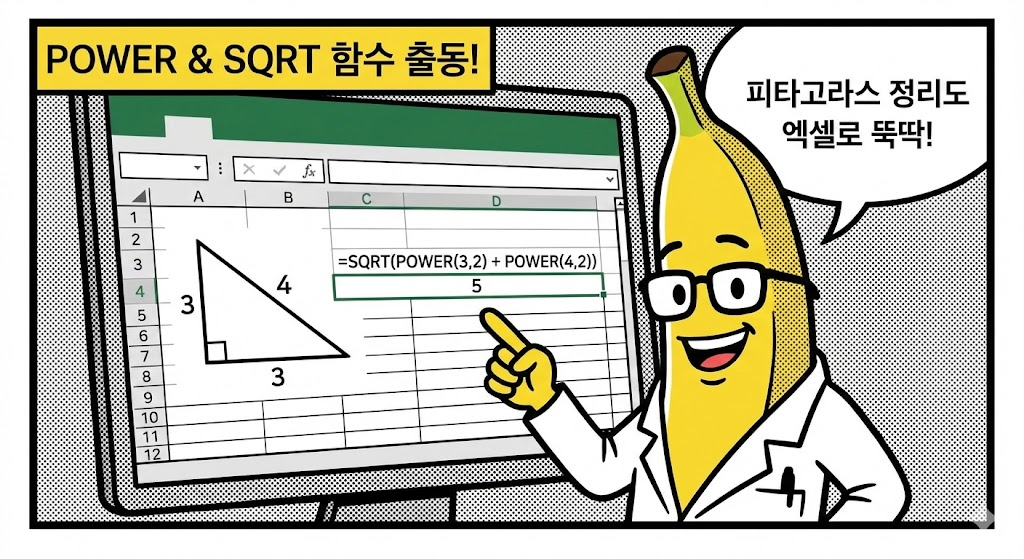 POWER &amp; SQRT: 거듭제곱과 제곱근