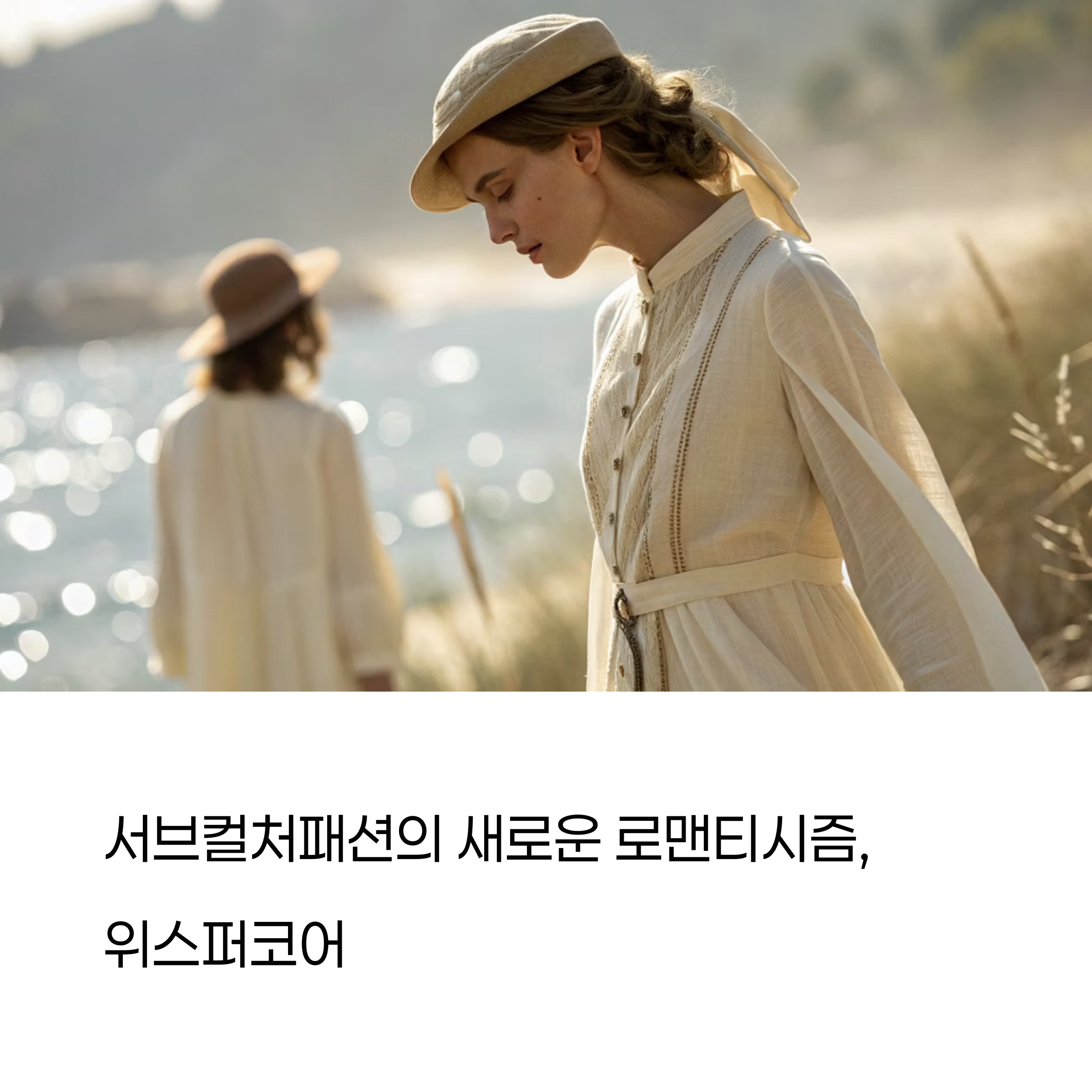 서브컬처패션의 새로운 로맨티시즘, 위스퍼코어가 들려주는 조용한 감성