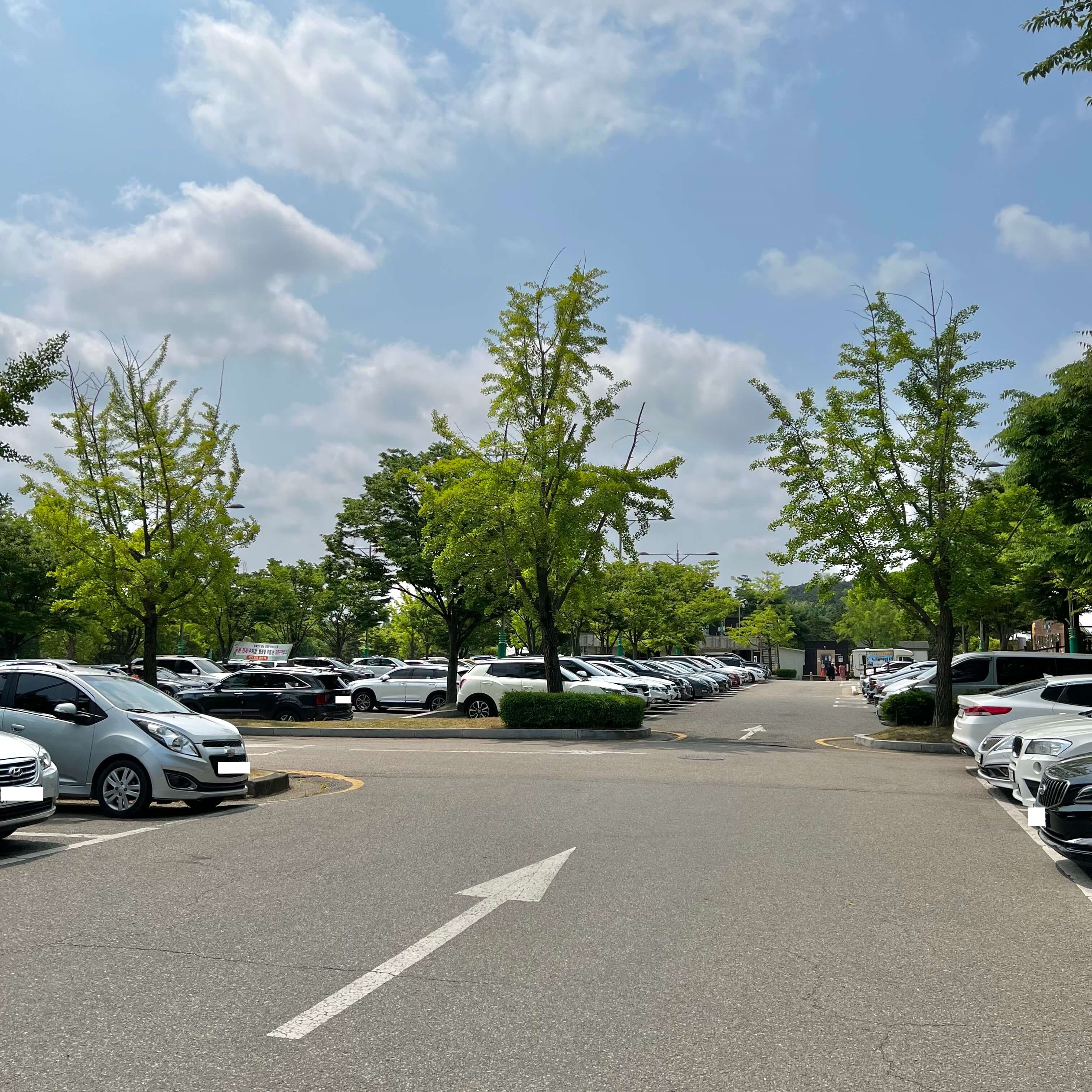 노적봉폭포공원 주차장