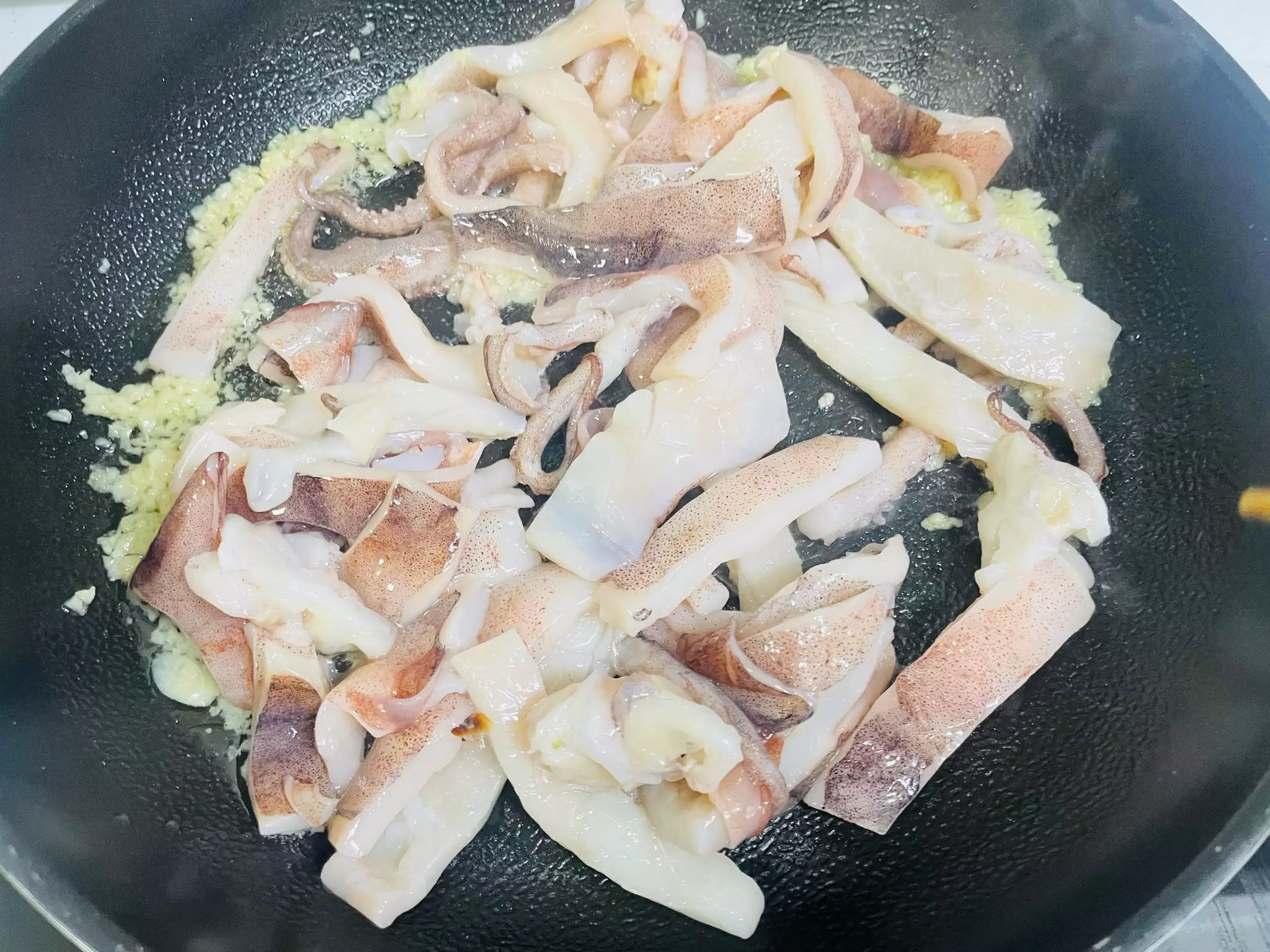 오징어 볶음 만들기