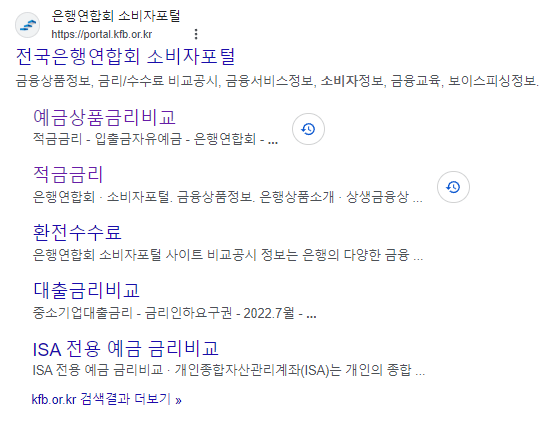 금리 확인 방법