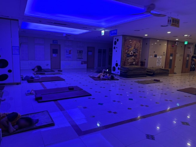 홍대24시불가마사우나 내부