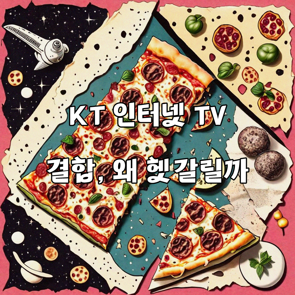 KT 올레 쿡 인터넷 TV 결합 할인, 복잡했던 제가 알아낸 방법