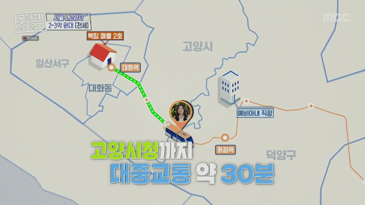 구해줘홈즈 고양시 일산서구 대화동 사랑의 대화 하우스 매물 가격 및 구조 인테리어 리모델링 최종선택 소개