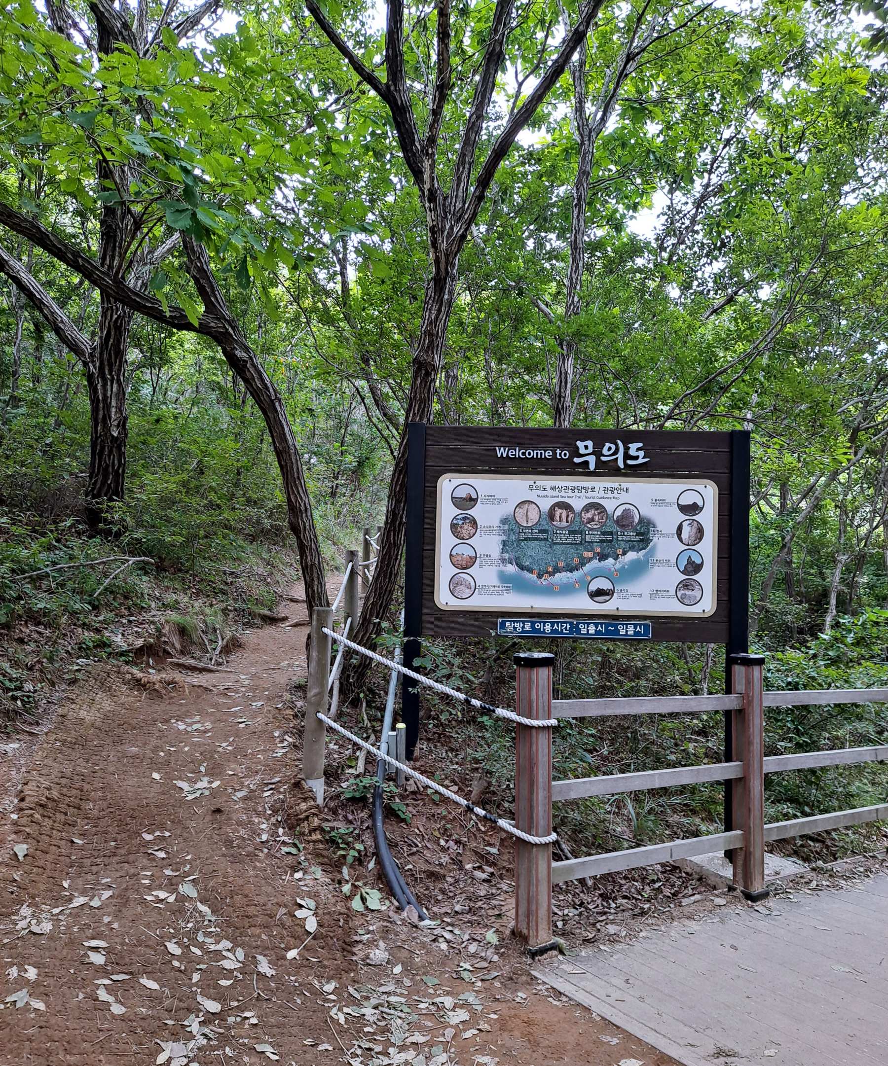무의도 탐방로 이용시간
