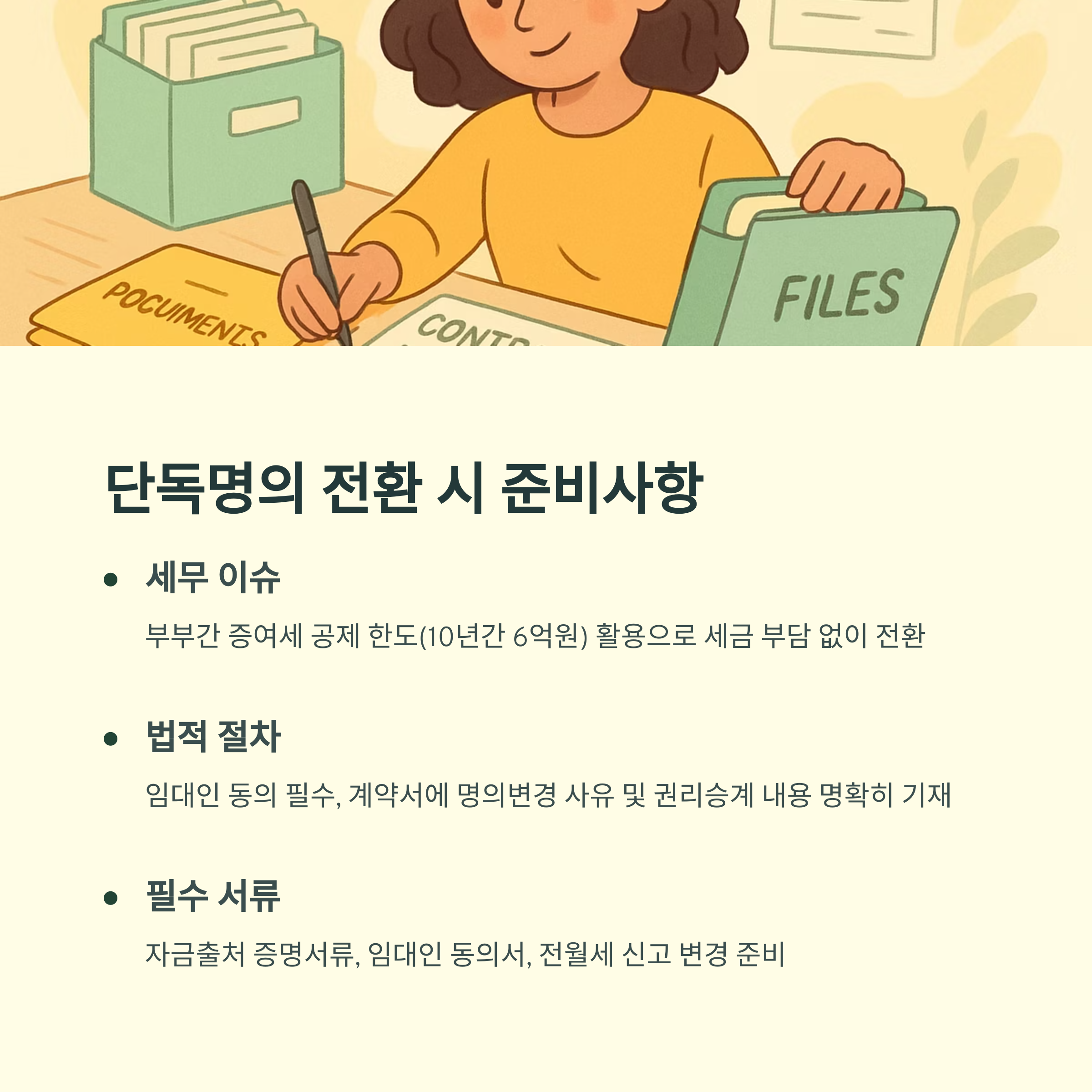 부부 전세계약