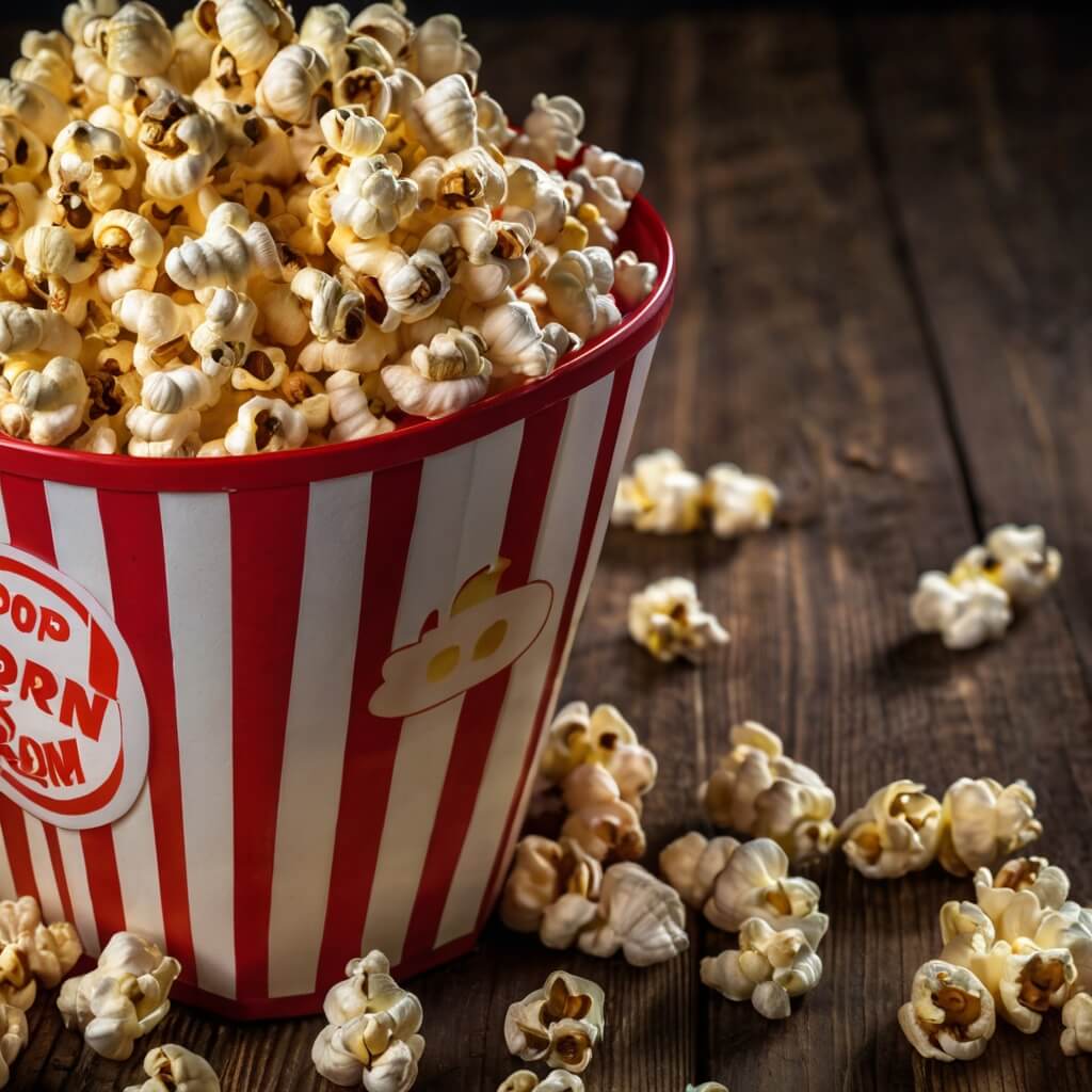 잘-튀겨진-고소한-팝콘