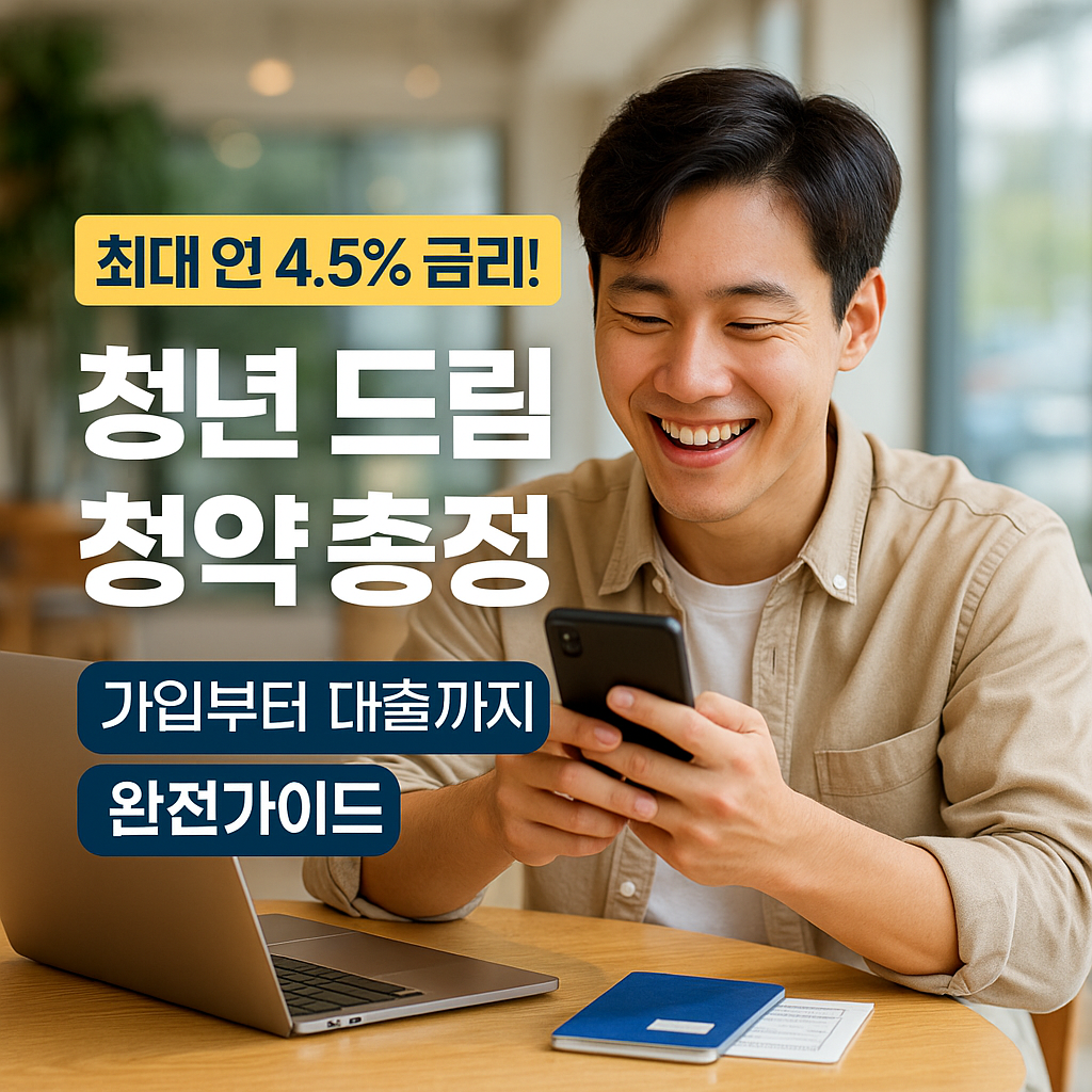연 4.5% 금리! 청년 드림청약 총정리