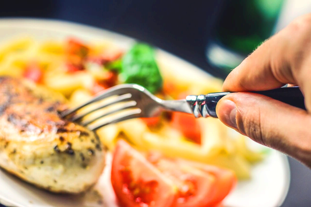 건강한 음식을 섭취