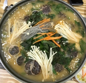 순대전골