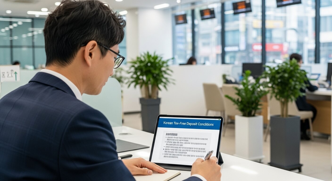 비과세 예금 조건 한도