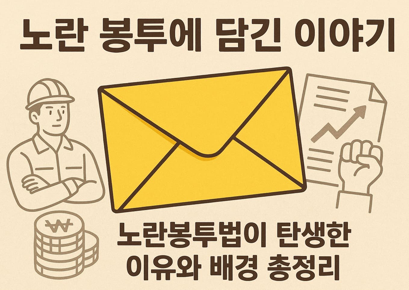 🐣노란 봉투'에 담긴 이야기: 노란봉투법이 탄생한 이유와 배경 총정리