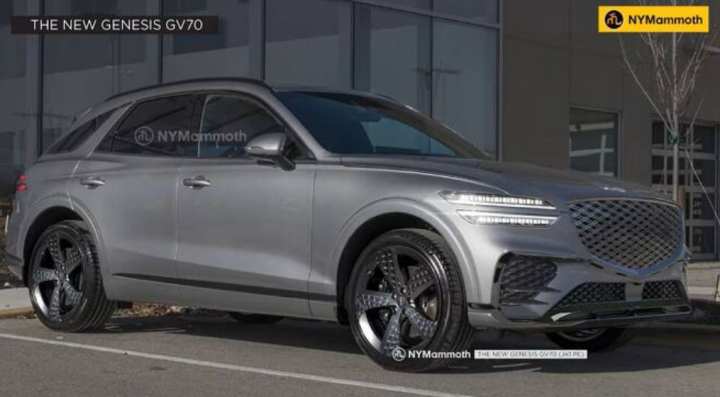 GV70 페이스리프트 예상도(출처:NY맘모스)