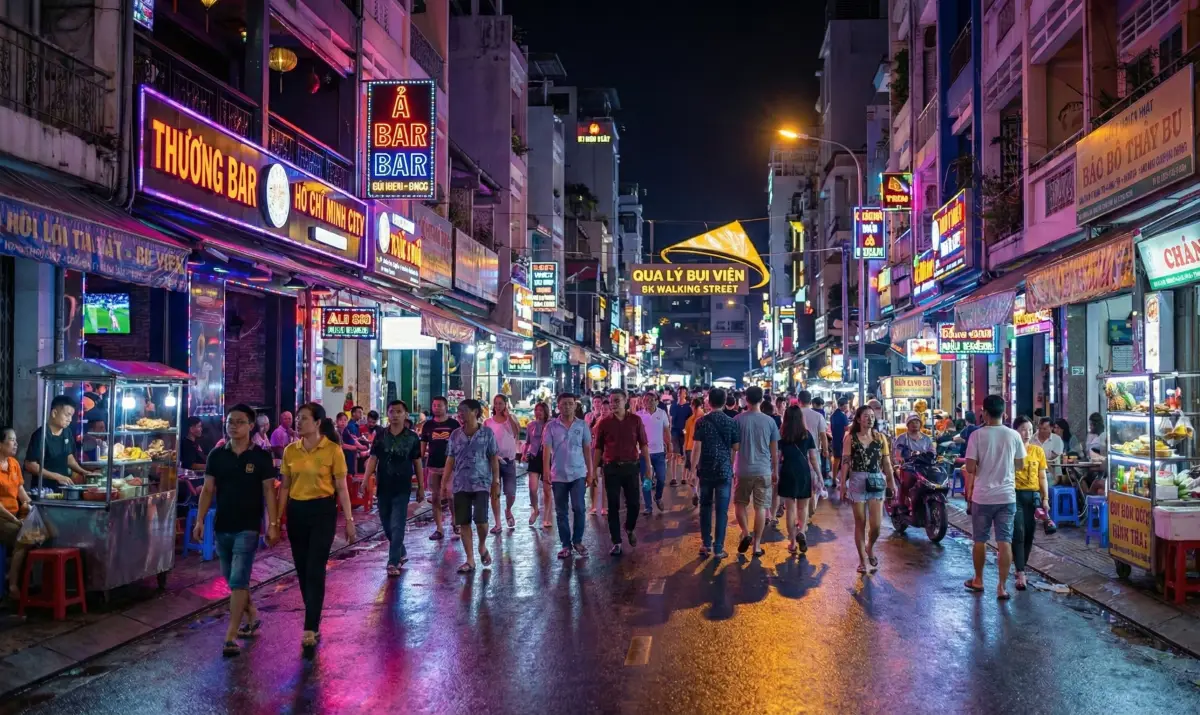 화사한 핑크색 외벽이 돋보이는 떤딘 성당의 아름다운 전경