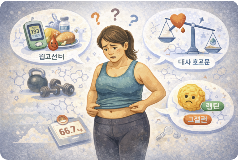 살이 빠지지 않을 때 꼭 체크해야 할 호르몬 신호｜운동&middot;식단해도 안 빠지는 이유 관련 사진