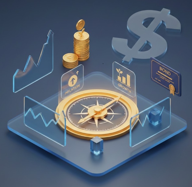 글로벌 금리 흐름과 자산시장 영향 관련 그림